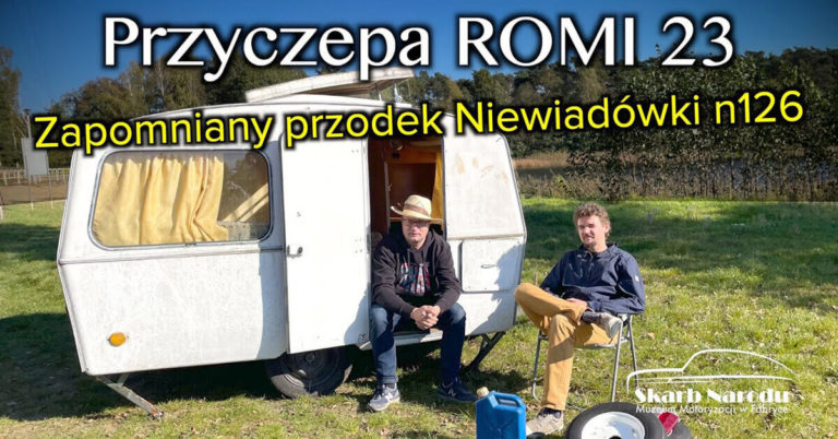 Przyczepa kempingowa Romi-23 z Niewiadowa