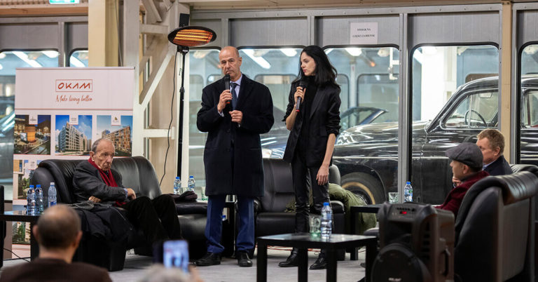 Konferencja prasowa premiery książki Kolebka polskiej motoryzacji