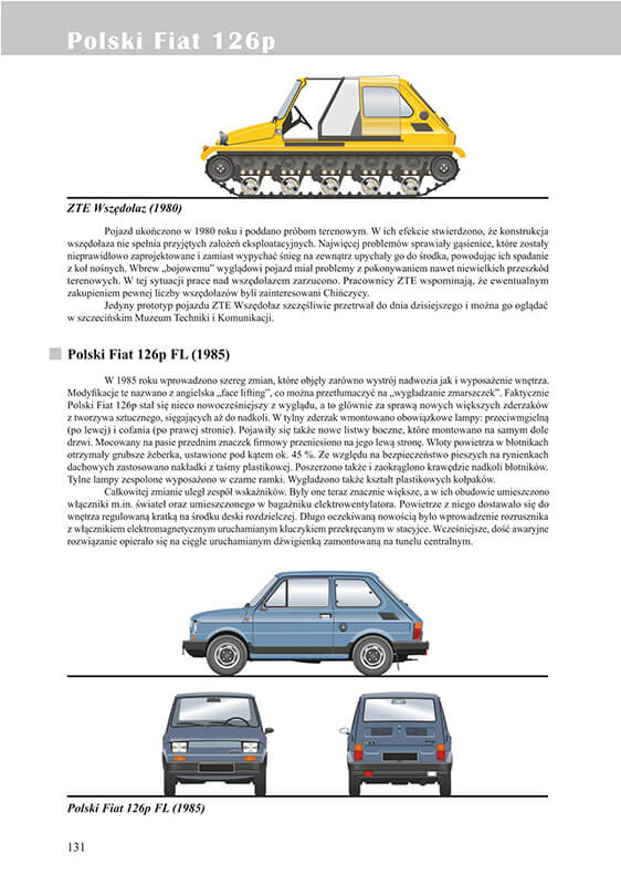 Leksykon Polskich Samochodów Osobowych 1951 – 2002 – Grzegorz Rutka – Wydanie II rozszerzone - Polski Fiat 126p
