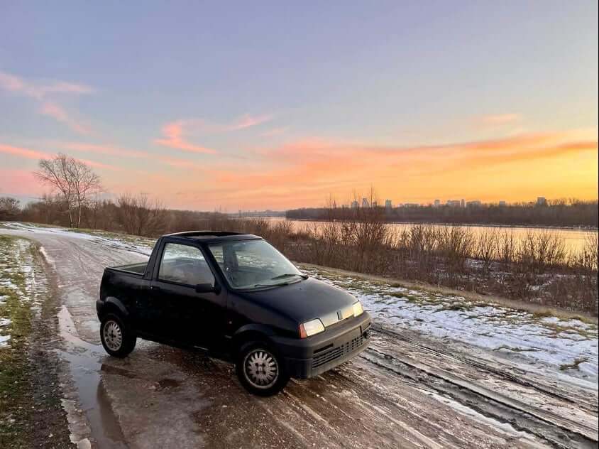 FIAT Cinquecento TERBERG Cabrio - Pickup - przód