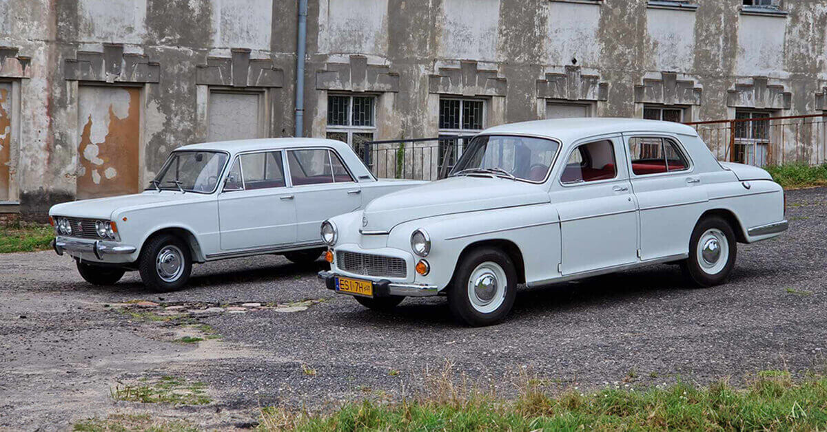 Warszawa 223 i Fiat 125p