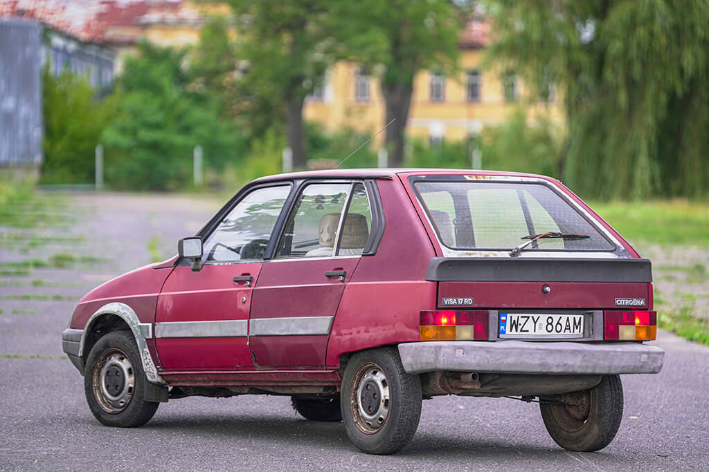 Citroen Visa 17RD - Francuz uratowany przed złomowiskiem