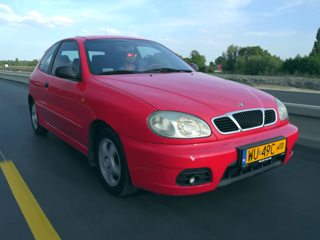 Daewoo Lanos Sport na drodze