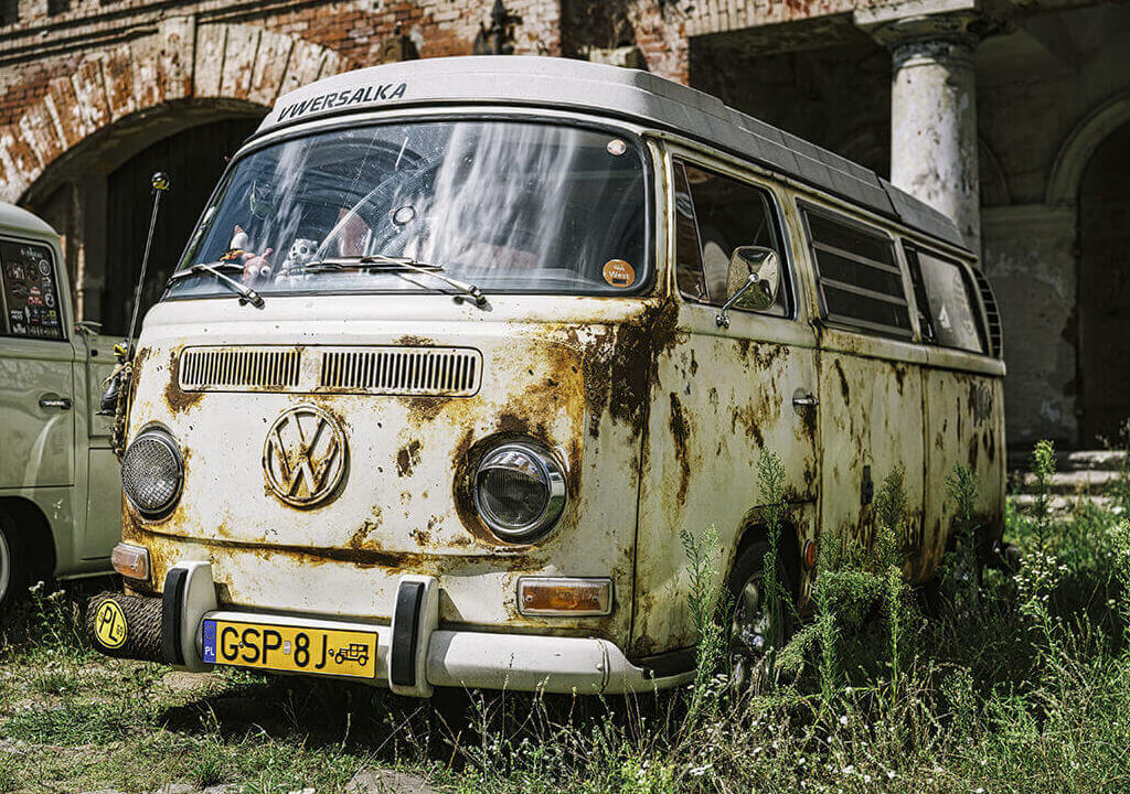 Volkswagen T2 w stylu rost