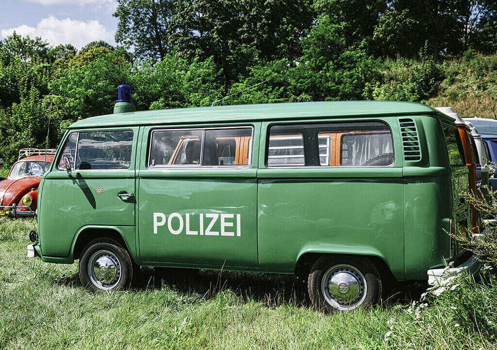 Wersja policyjna Volkswagena T2