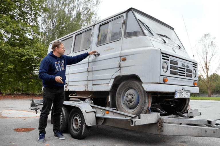 Żuk A07 wyciągnięty z Huty Ostrowiec