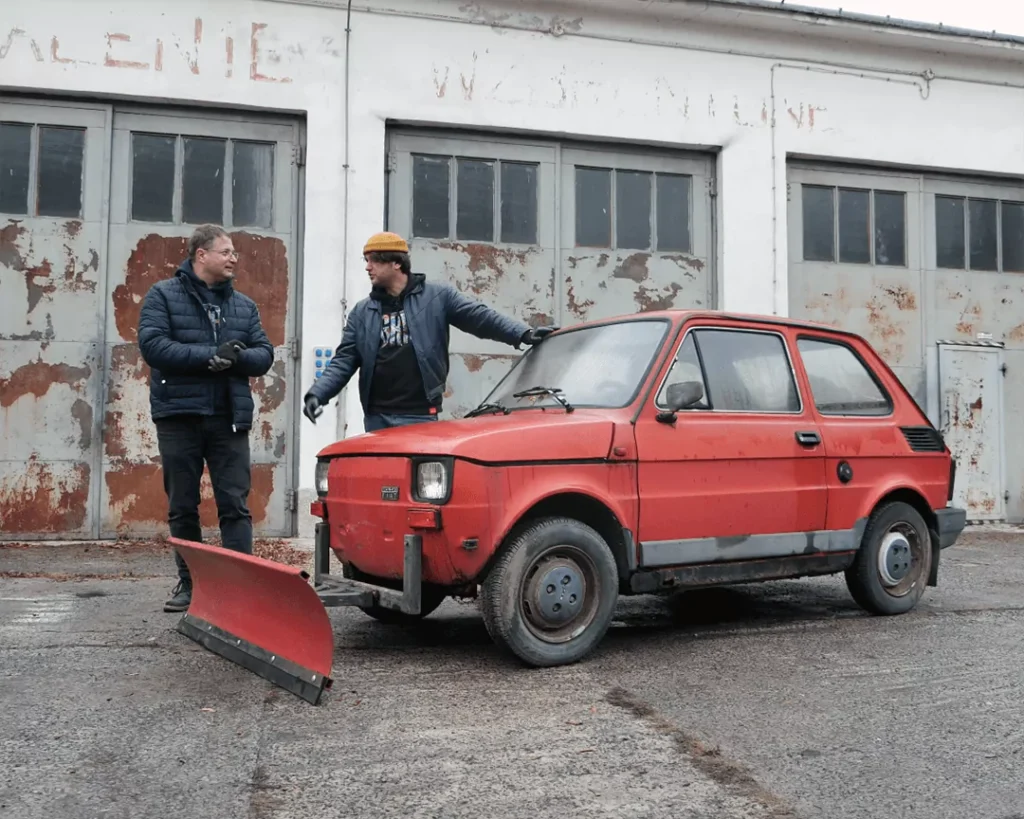 Maluch z pługiem, Fiat 126p