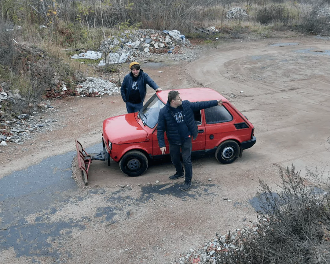 Maluch z pługiem, Fiat 126p