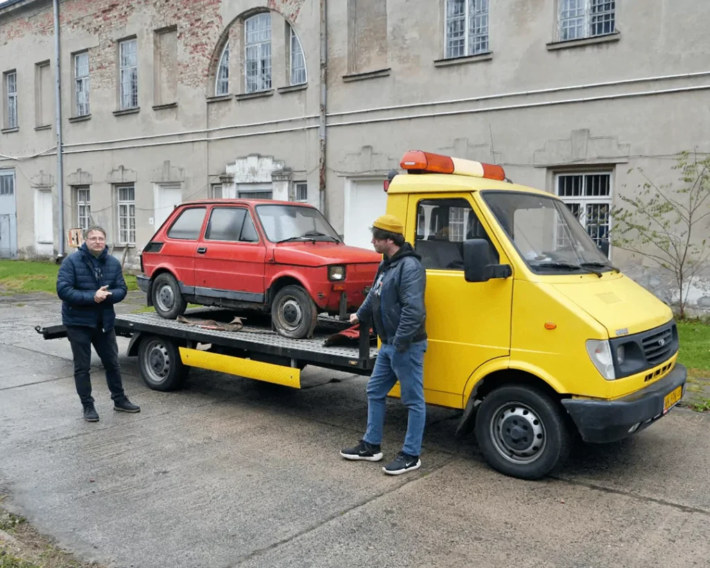 Maluch z pługiem, Fiat 126p