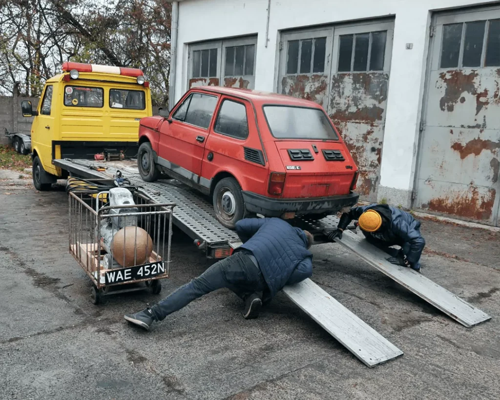 Maluch z pługiem, Fiat 126p