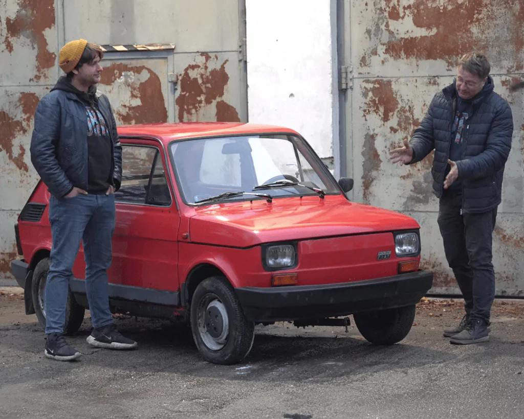 Maluch z pługiem, Fiat 126p