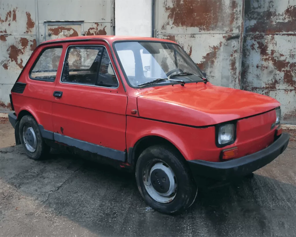 Maluch z pługiem, Fiat 126p