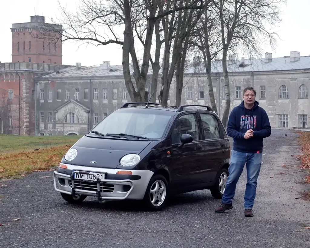 Daewoo-FSO Matiz Style w Twierdzy Modlin