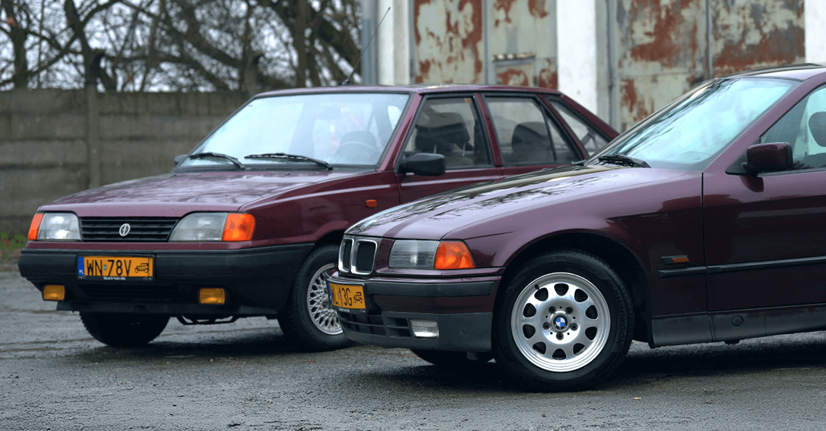 Bordowe śmietniki czy Future klasyki – Polonez Caro vs. BMW E36